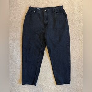 Lands' End Black Jeans 100% Cotton